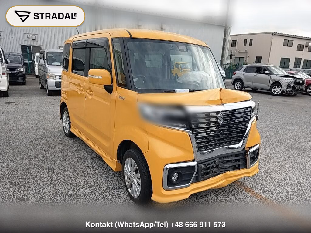 SUZUKI SPACIA CUSTOM HYBRID GS 2018, aukcja z Japonii, zdjęcie 1