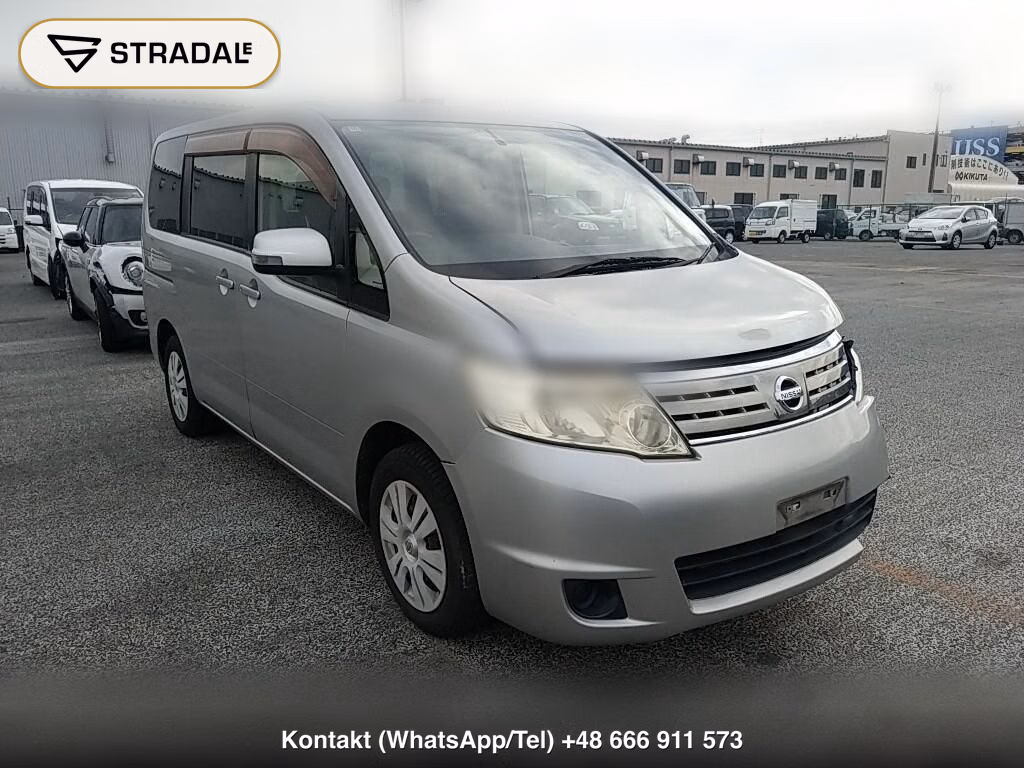 NISSAN SERENA 5D 20S 2009, aukcja z Japonii, zdjęcie 1