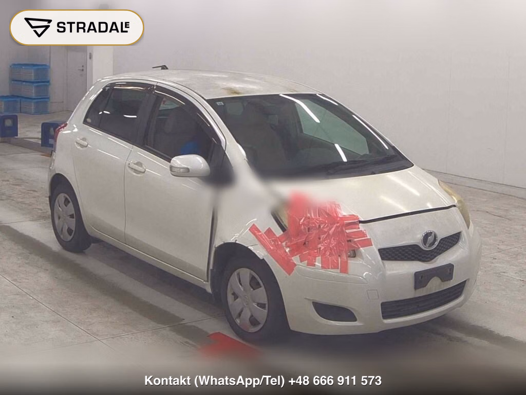 TOYOTA VITZ 5D F 2007, aukcja z Japonii, zdjęcie 1
