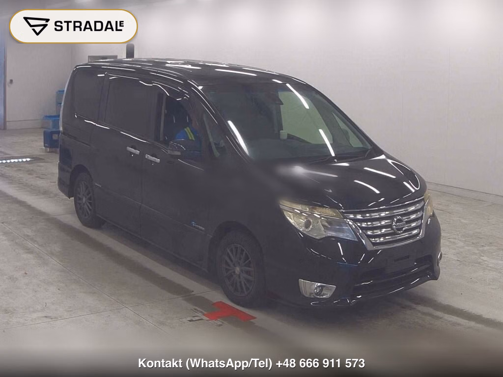 NISSAN SERENA 5D 2014, aukcja z Japonii, zdjęcie 1