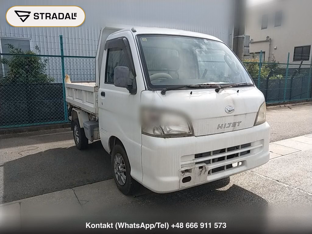 DAIHATSU HIJET TRUCK 4WD DUMP 2007, aukcja z Japonii, zdjęcie 1