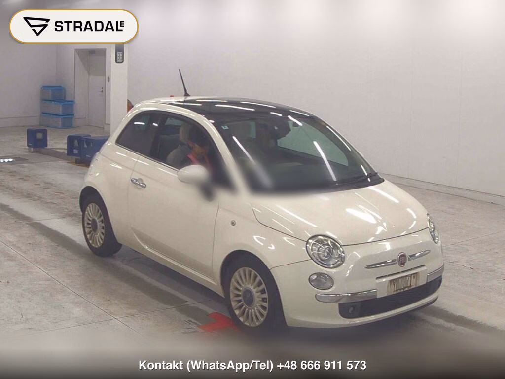 FIAT 500 TWINAIR LOUNGE 2014, aukcja z Japonii, zdjęcie 1