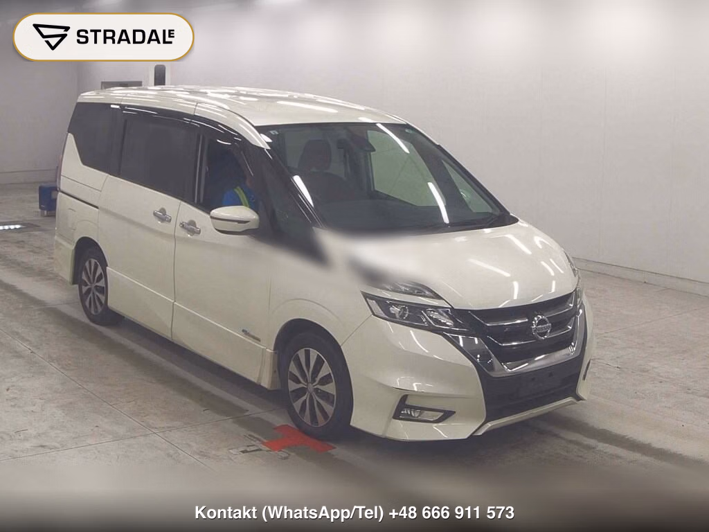 NISSAN SERENA 5D HIGHWAY STAR V SELECTION 2017, aukcja z Japonii, zdjęcie 1