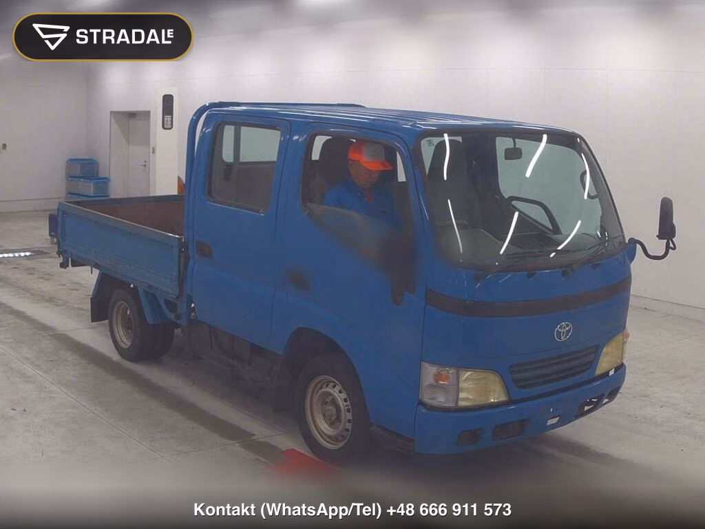 TOYOTA TOYOACE W CAB JUSTLOW 2001, aukcja z Japonii, zdjęcie 1