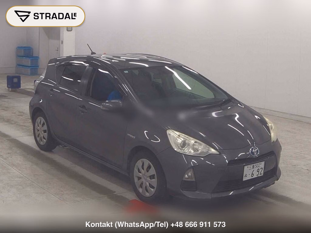 TOYOTA AQUA S 2012, aukcja z Japonii, zdjęcie 1