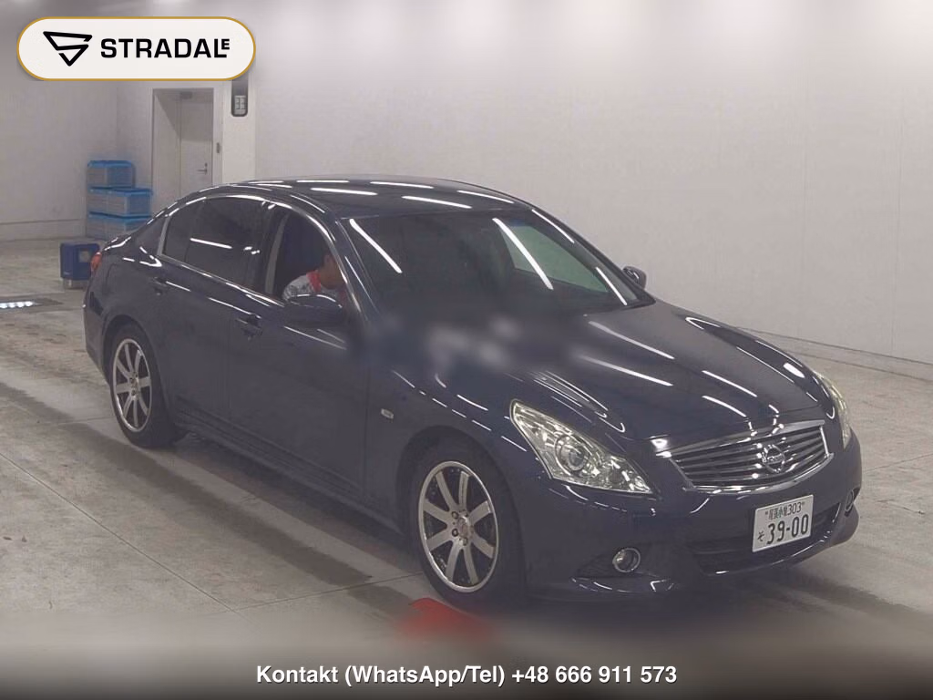 NISSAN SKYLINE 4D 250GT 2011, aukcja z Japonii, zdjęcie 1
