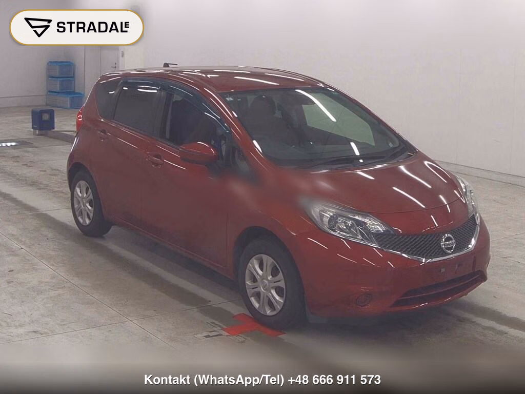 NISSAN NOTE X DIG-S V SELECTION+SAFETY 2015, aukcja z Japonii, zdjęcie 1