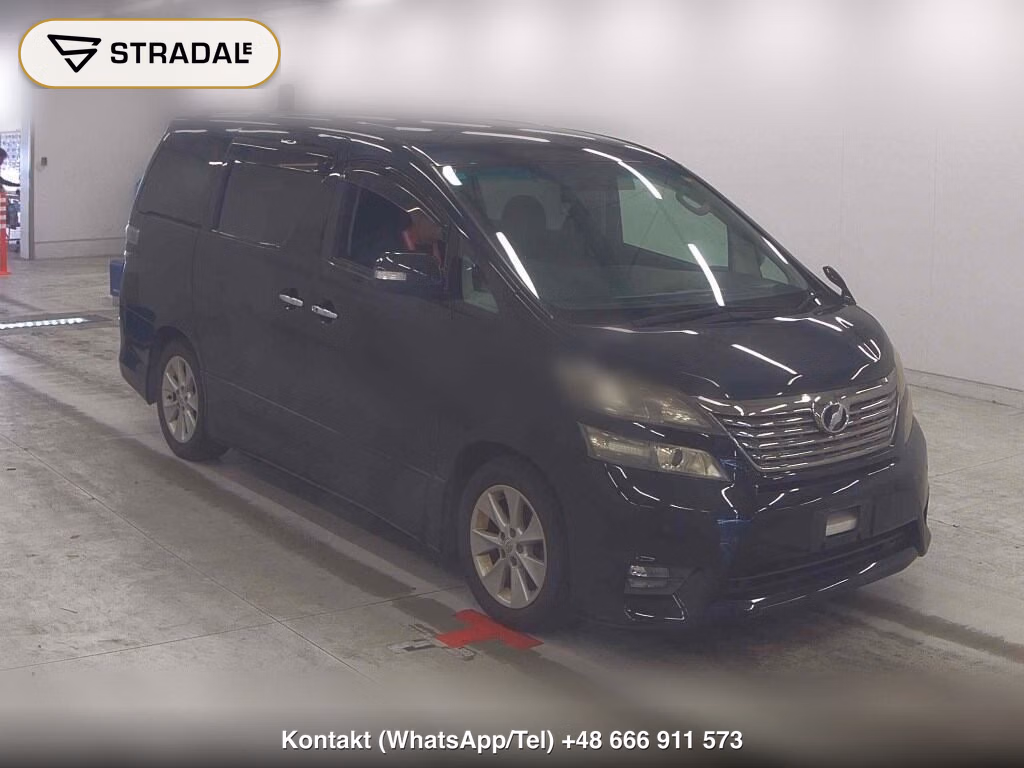 TOYOTA VELLFIRE 2.4Z PLATINUM SELECTION 2009, aukcja z Japonii, zdjęcie 1