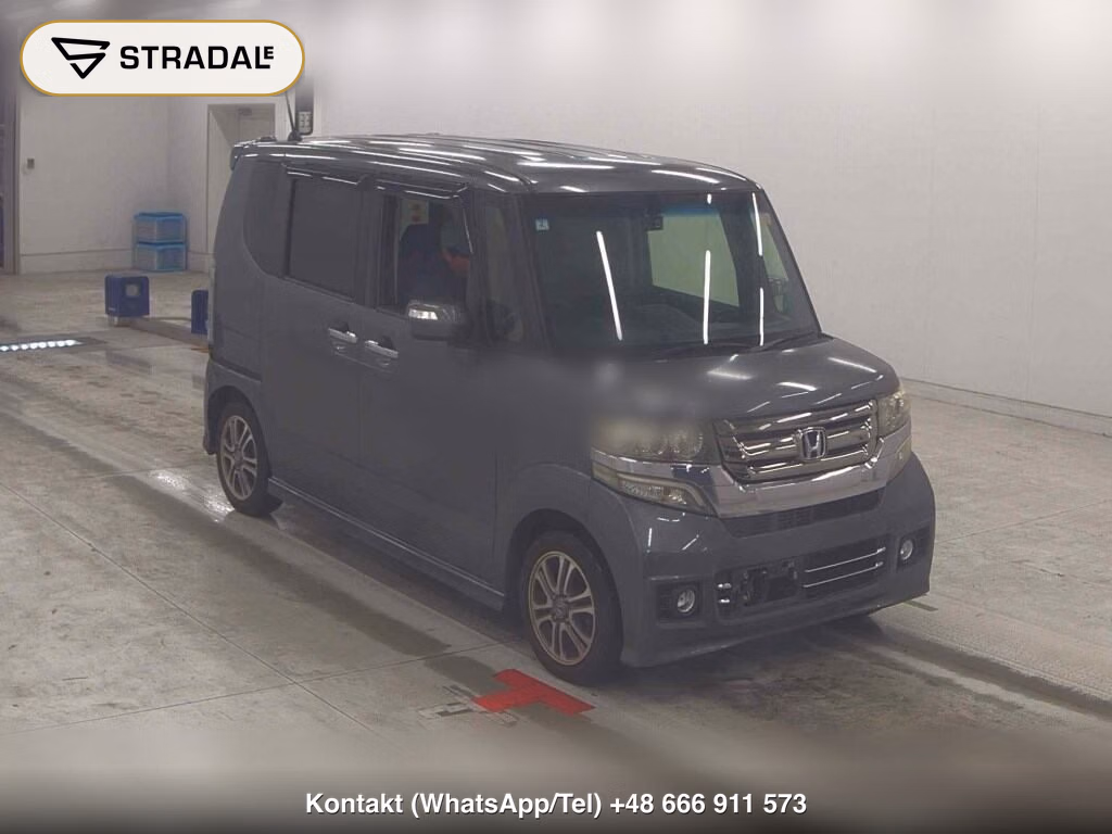 HONDA N-BOX CUSTOM G・L PACKAGE 2016, aukcja z Japonii, zdjęcie 1