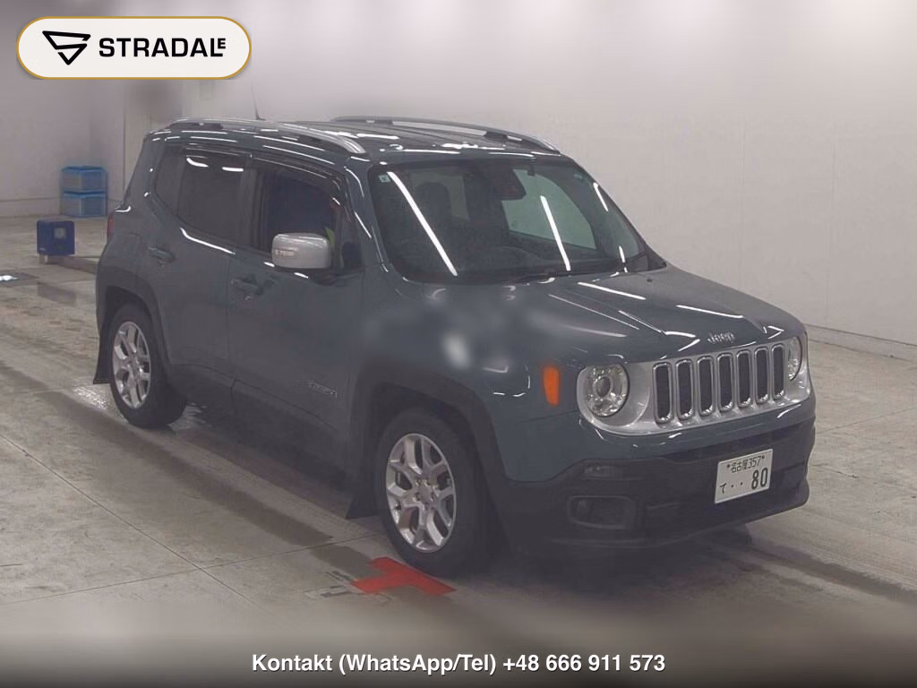CHRYSLER JEEP JEEP RENEGADE LIMITED 2017, aukcja z Japonii, zdjęcie 1