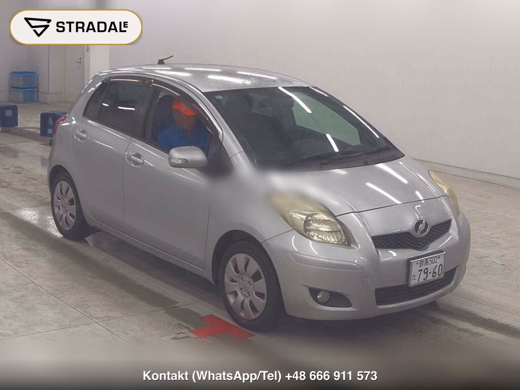 TOYOTA VITZ 5D U 2008, aukcja z Japonii, zdjęcie 1