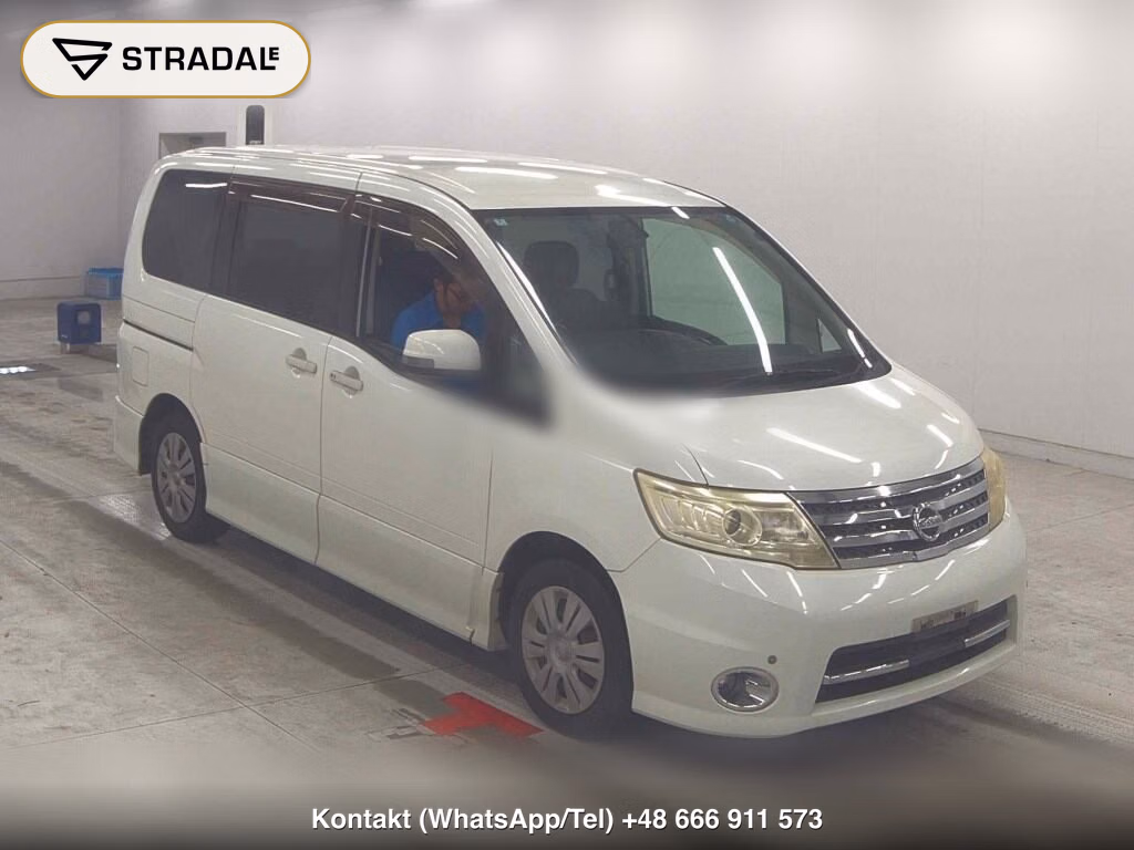 NISSAN SERENA 5D HIGHWAY STAR V SELECTION 2009, aukcja z Japonii, zdjęcie 1