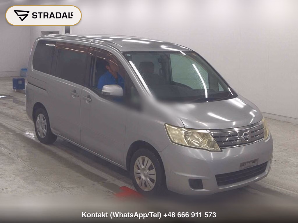 NISSAN SERENA 5D 20S 2009, aukcja z Japonii, zdjęcie 1