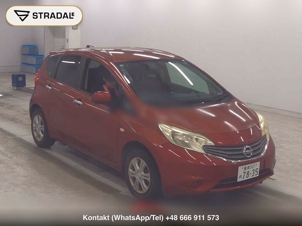 NISSAN NOTE MEDALIST 2013, aukcja z Japonii, zdjęcie 1