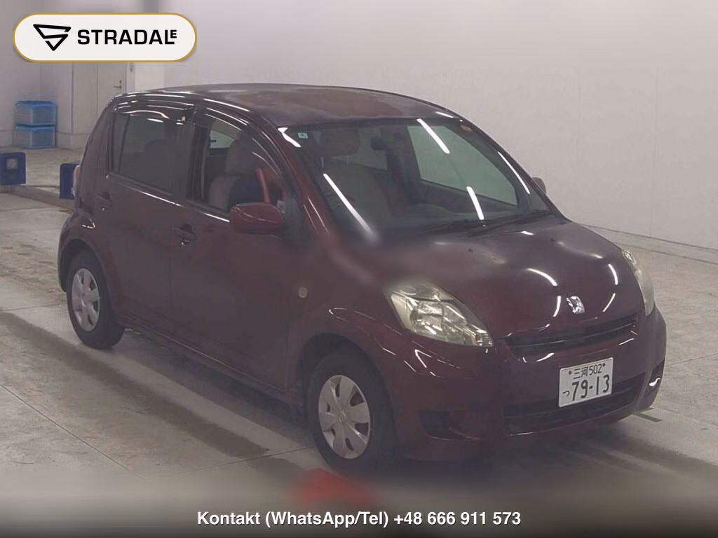 TOYOTA PASSO X 2008, aukcja z Japonii, zdjęcie 1