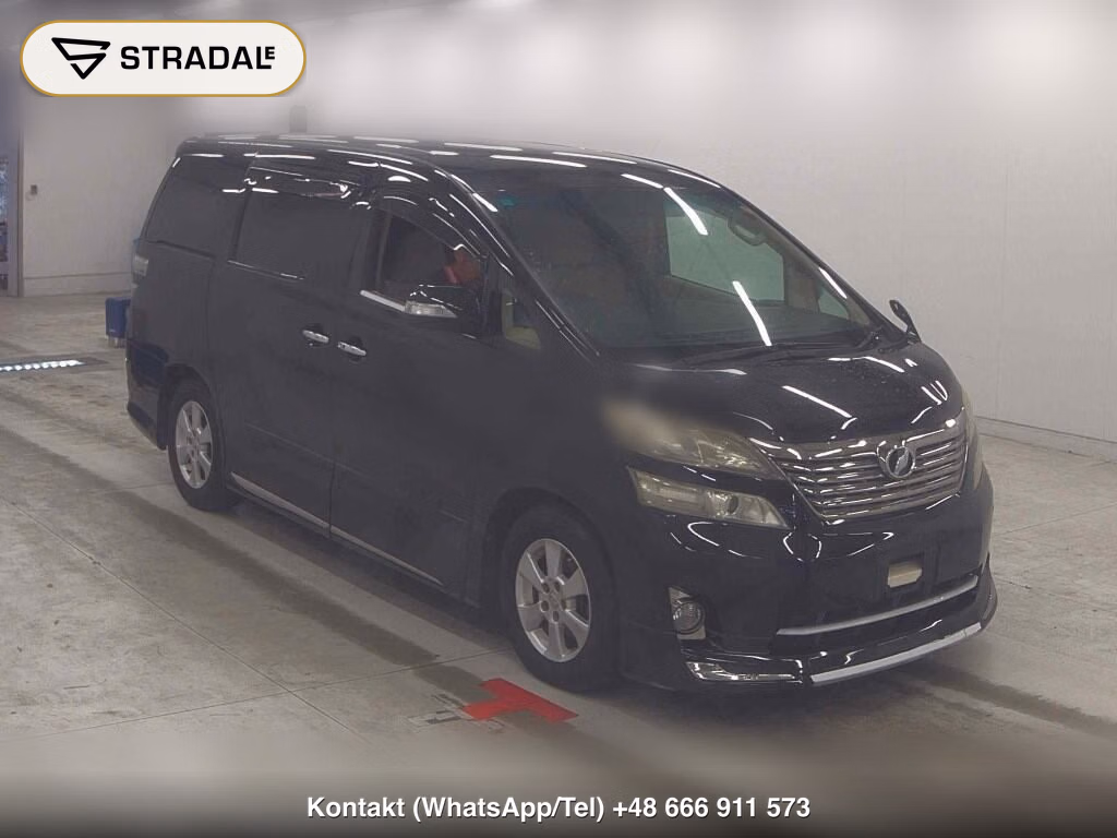 TOYOTA VELLFIRE 2.4X 2010, aukcja z Japonii, zdjęcie 1