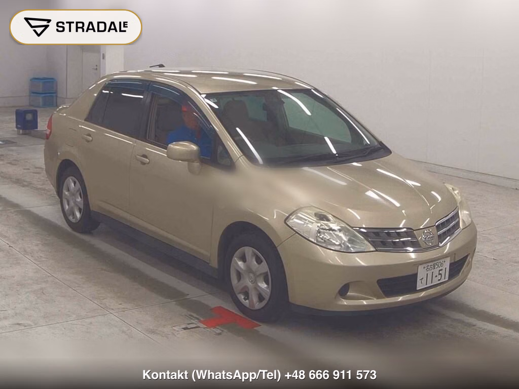 NISSAN TIIDA LATIO 15M 2009, aukcja z Japonii, zdjęcie 1