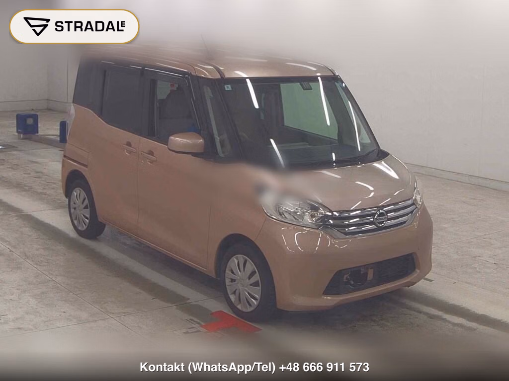 NISSAN DAYZ ROOX X 2014, aukcja z Japonii, zdjęcie 1