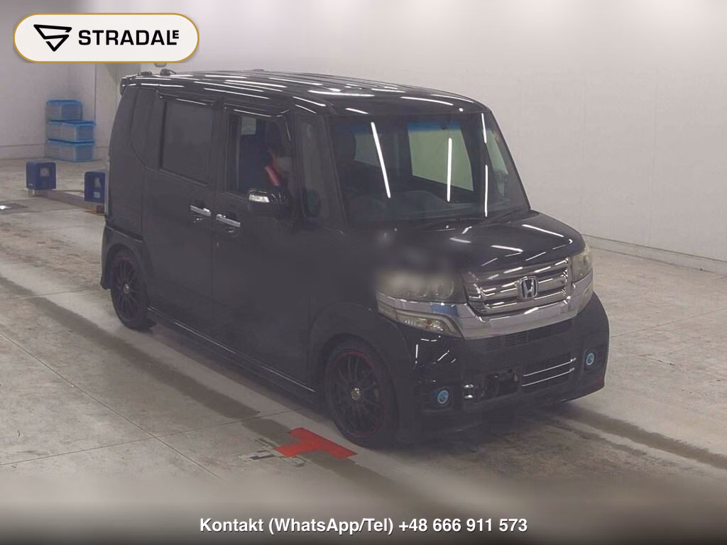 HONDA N-BOX CUSTOM G・L PACKAGE 2015, aukcja z Japonii, zdjęcie 1