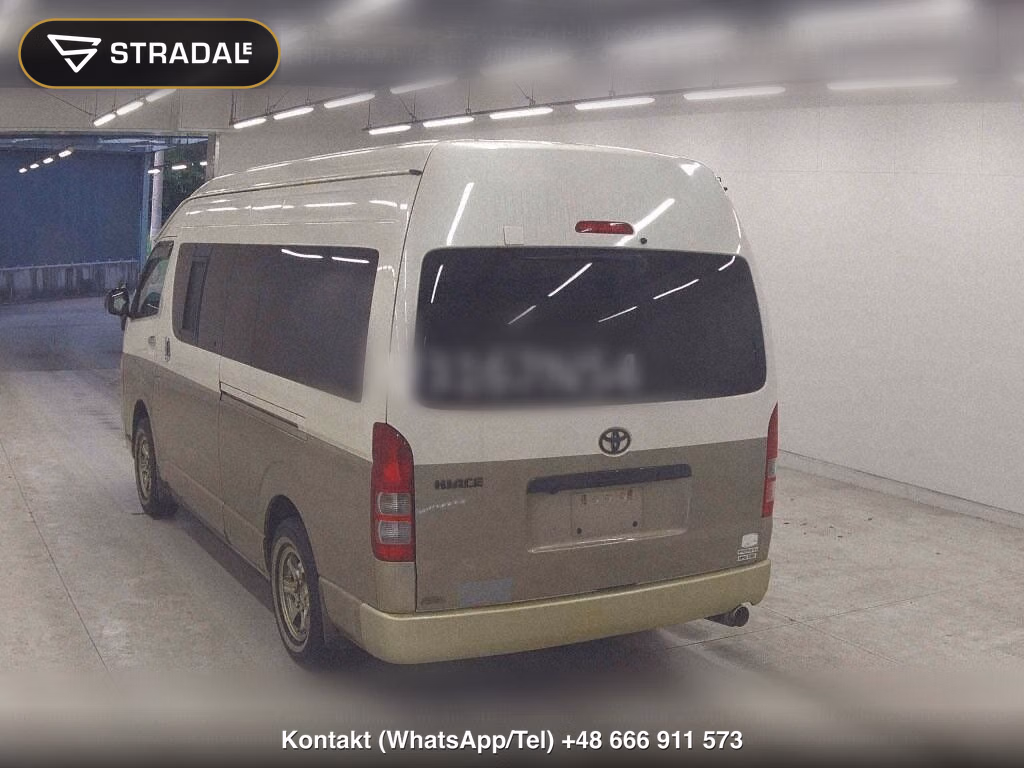 TOYOTA HIACE VAN 4D 4WD SUPER LONG WIDE DX GL PACKAGE, miniaturka 3