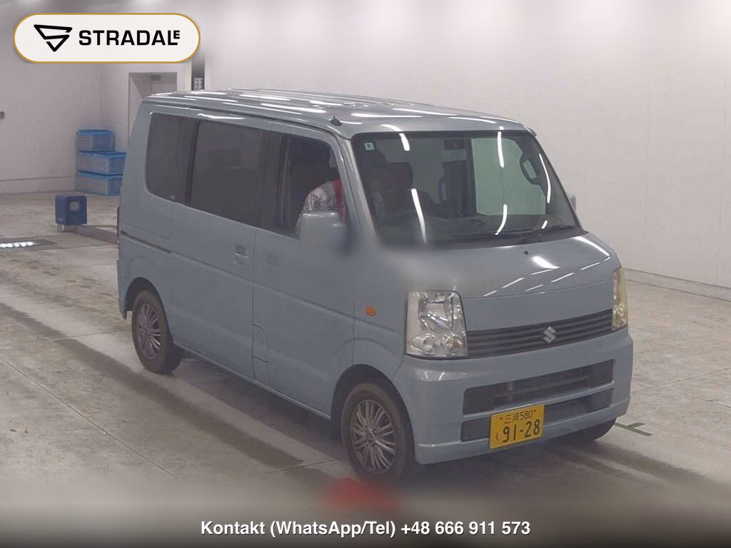 SUZUKI EVERY WAGON JP TURBO 2006, aukcja z Japonii, zdjęcie 1