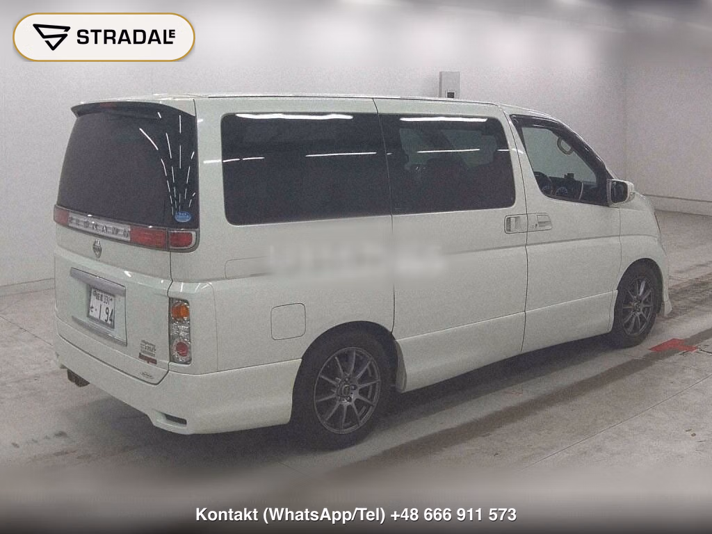 NISSAN ELGRAND 5D 250 HIGHWAY STAR BLACK LEATHER URBAN SEL, miniaturka 6