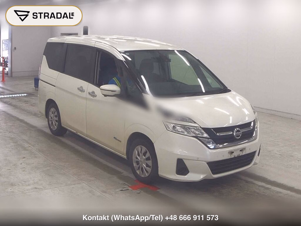 NISSAN SERENA 5D OTHERS 2017, aukcja z Japonii, zdjęcie 1