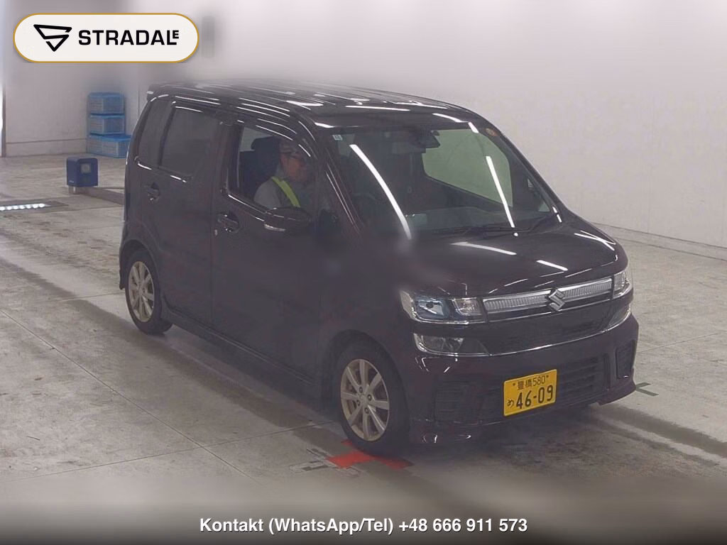 SUZUKI WAGON R 5D HYBRID FZ SAFETY PACKAGE 2017, aukcja z Japonii, zdjęcie 1