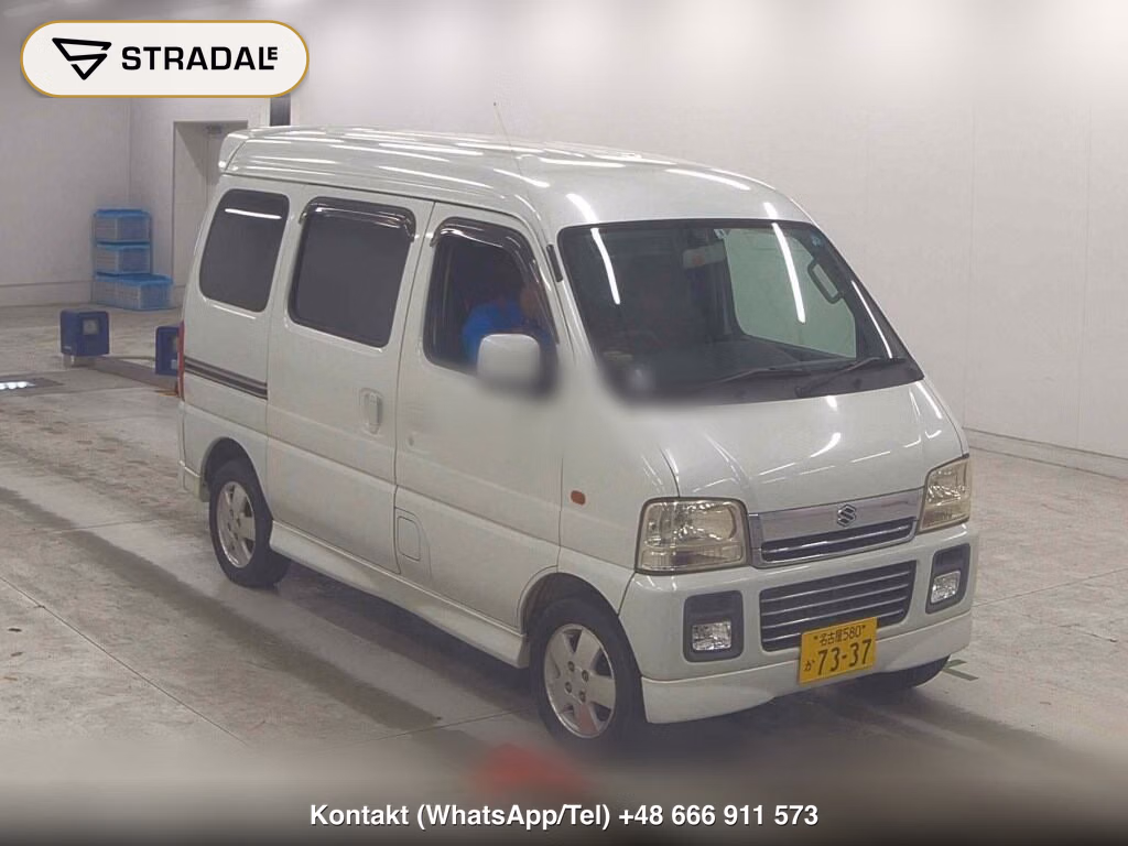 SUZUKI EVERY WAGON 4WD JOY POP TURBO PZ 2003, aukcja z Japonii, zdjęcie 1