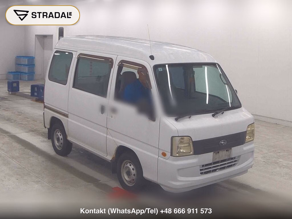 SUBARU SAMBAR VAN 5D 4WD 2006, aukcja z Japonii, zdjęcie 1