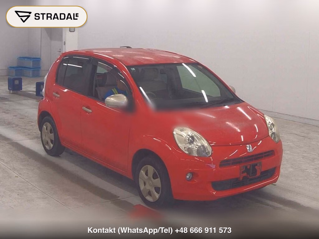 TOYOTA PASSO 2012, aukcja z Japonii, zdjęcie 1