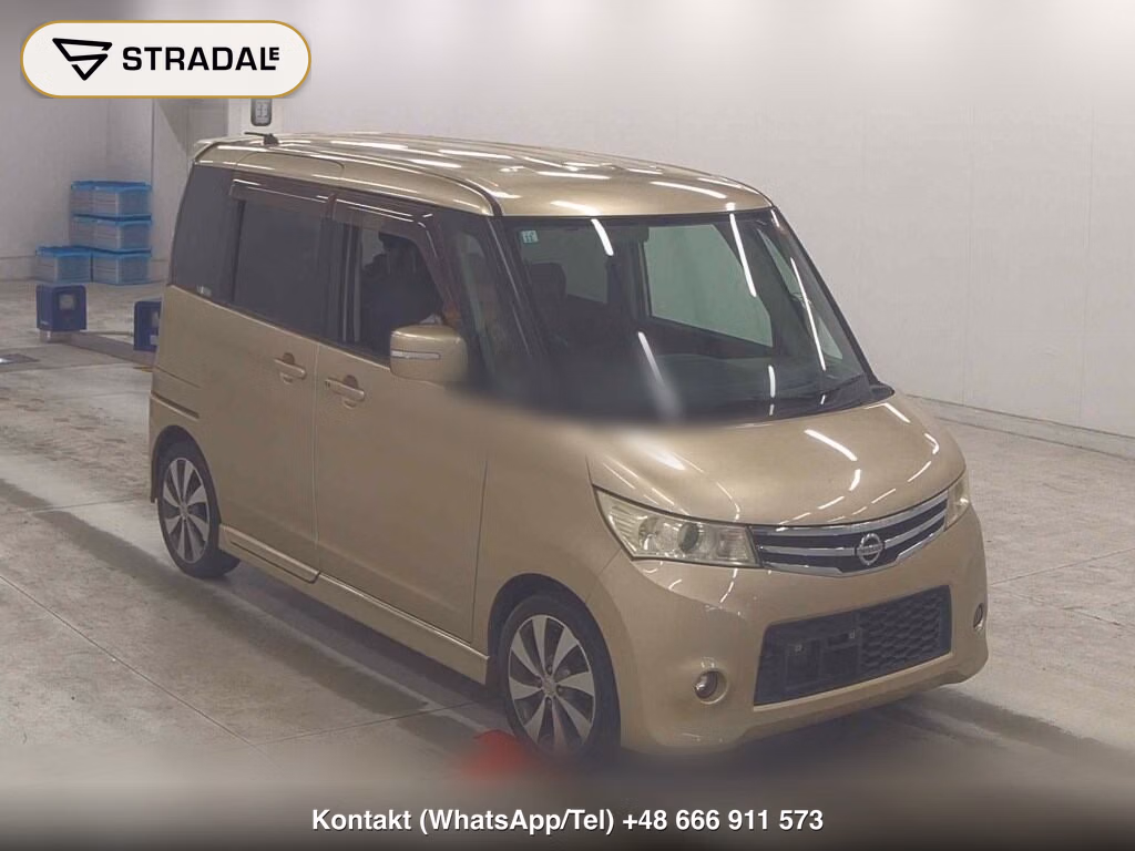 NISSAN ROOX HIGHWAY STAR 2011, aukcja z Japonii, zdjęcie 1