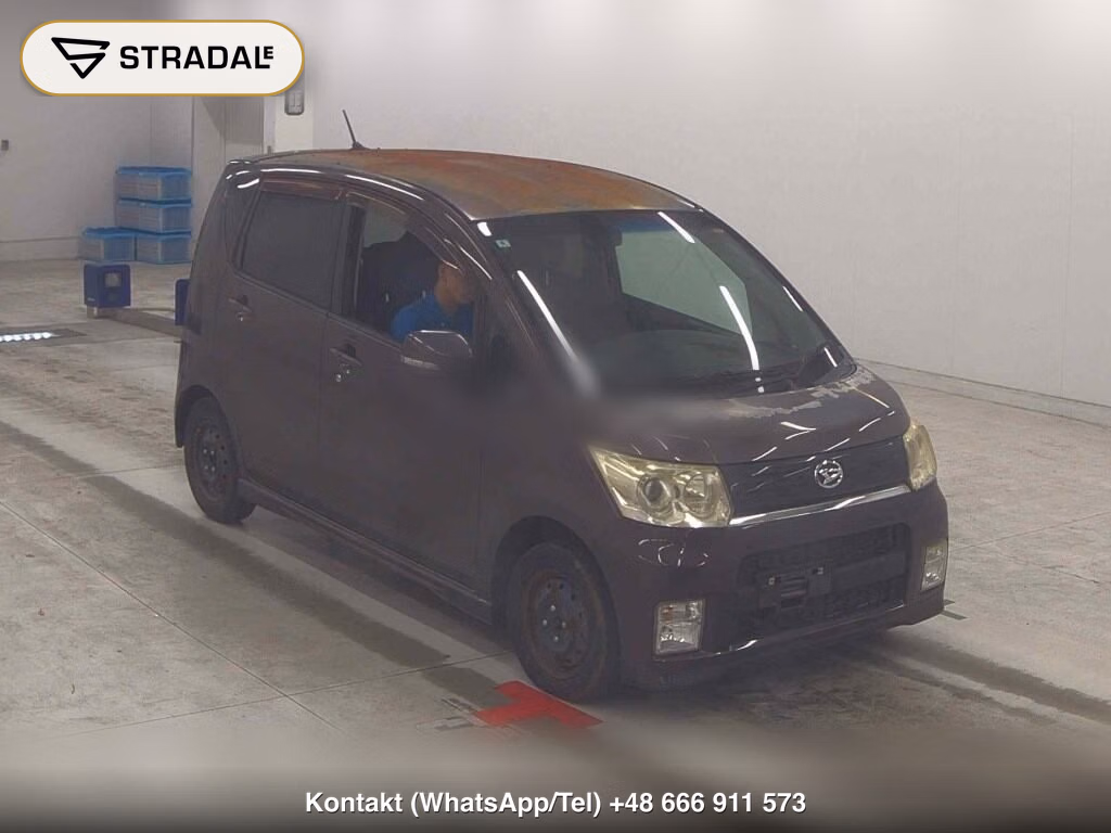 DAIHATSU MOVE 4WD CUSTOM RS 2009, aukcja z Japonii, zdjęcie 1