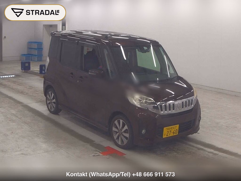 MITSUBISHI EK SPACE CUSTOM 4WD CUSTOM T E-ASSIST 2015, aukcja z Japonii, zdjęcie 1