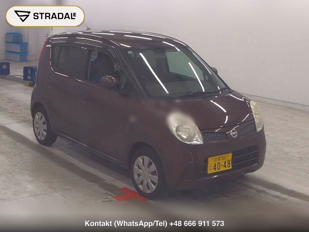 NISSAN MOCO E CHOCOLATIER 2009, aukcja z Japonii, zdjęcie 1