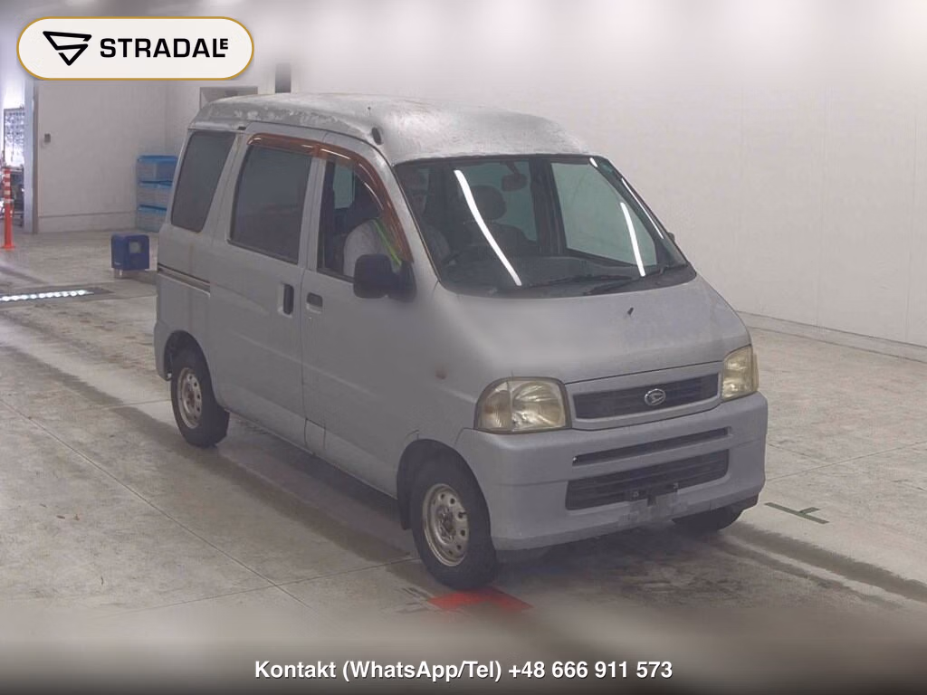 DAIHATSU HIJET CARGO 5D 4WD DX 2001, aukcja z Japonii, zdjęcie 1