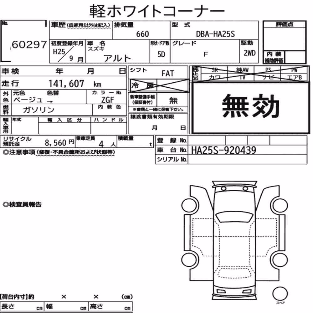 Notka aukcyjna: SUZUKI ALTO 5D F