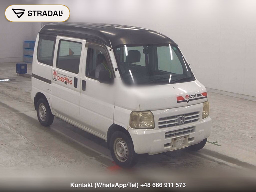 HONDA ACTY VAN 4WD 2004, aukcja z Japonii, zdjęcie 1