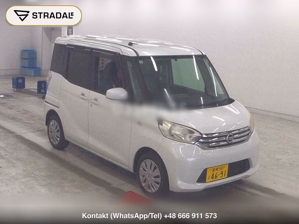 NISSAN DAYZ ROOX X 2014, aukcja z Japonii, zdjęcie 1