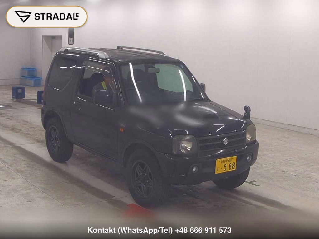 SUZUKI JIMNY 3D 4WD WILD WIND 2007, aukcja z Japonii, zdjęcie 1