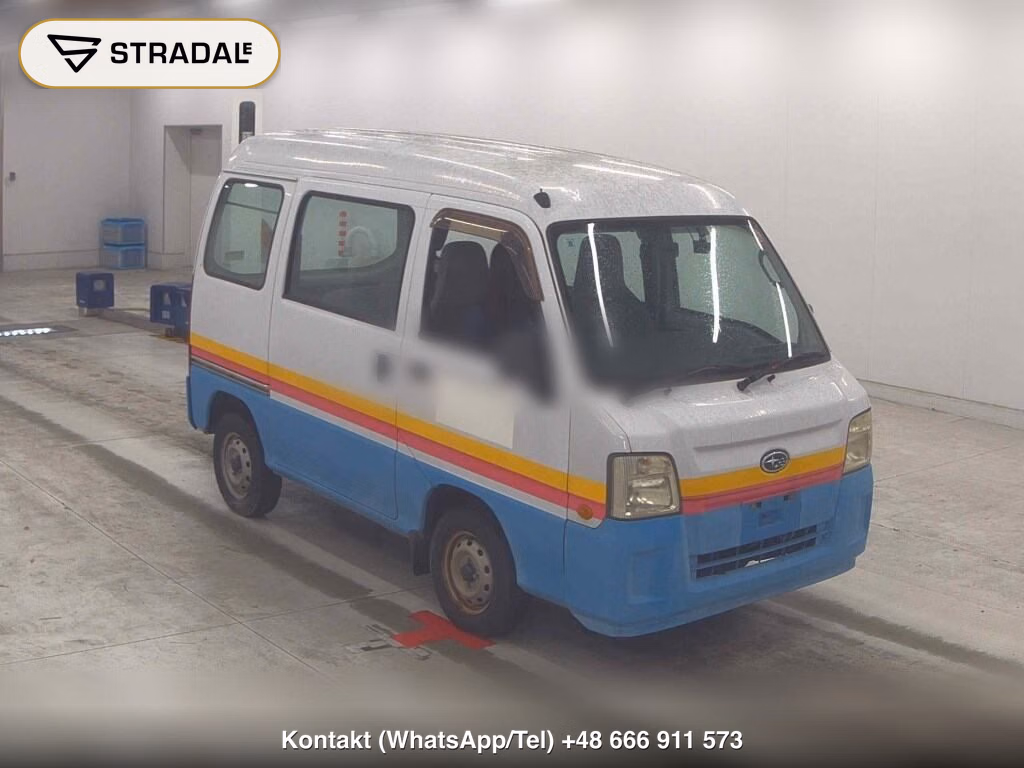 SUBARU SAMBAR VAN 5D 2010, aukcja z Japonii, zdjęcie 1