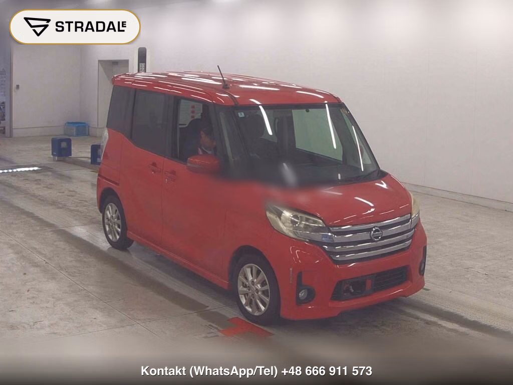 NISSAN DAYZ ROOX HIGHWAY STAR S 2014, aukcja z Japonii, zdjęcie 1