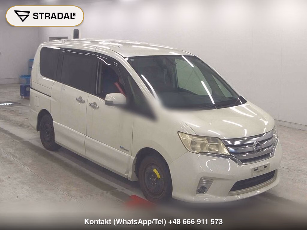 NISSAN SERENA 5D 2013, aukcja z Japonii, zdjęcie 1
