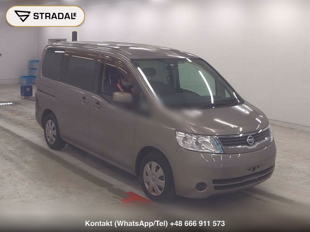 NISSAN SERENA 5D 20S 2007, aukcja z Japonii, zdjęcie 1