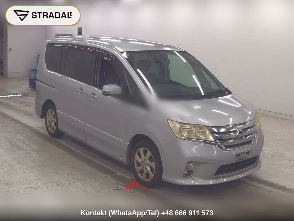 NISSAN SERENA 5D 2011, aukcja z Japonii, zdjęcie 1