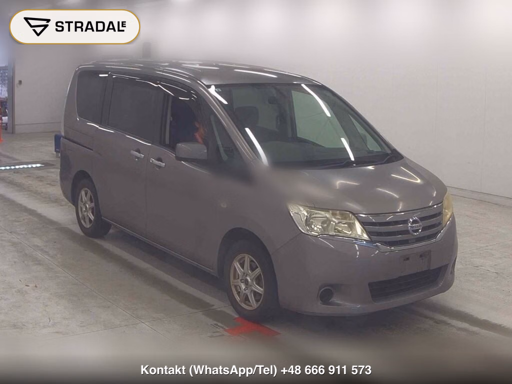 NISSAN SERENA 5D 20X 2011, aukcja z Japonii, zdjęcie 1