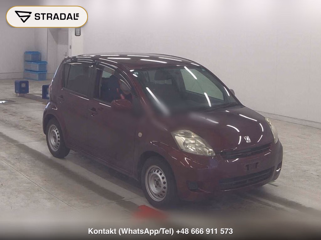 TOYOTA PASSO 2009, aukcja z Japonii, zdjęcie 1