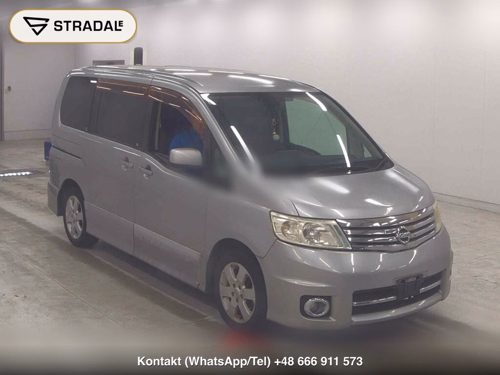 NISSAN SERENA 5D 2007, aukcja z Japonii, zdjęcie 1