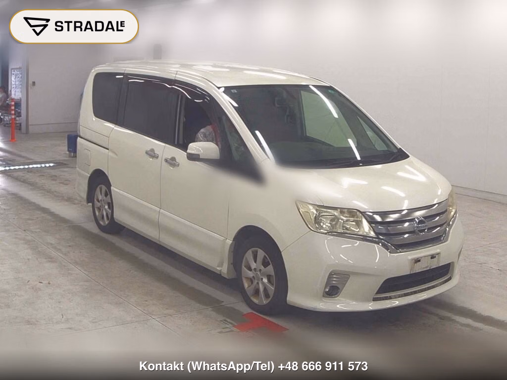 NISSAN SERENA 5D HIGHWAY STAR 2011, aukcja z Japonii, zdjęcie 1