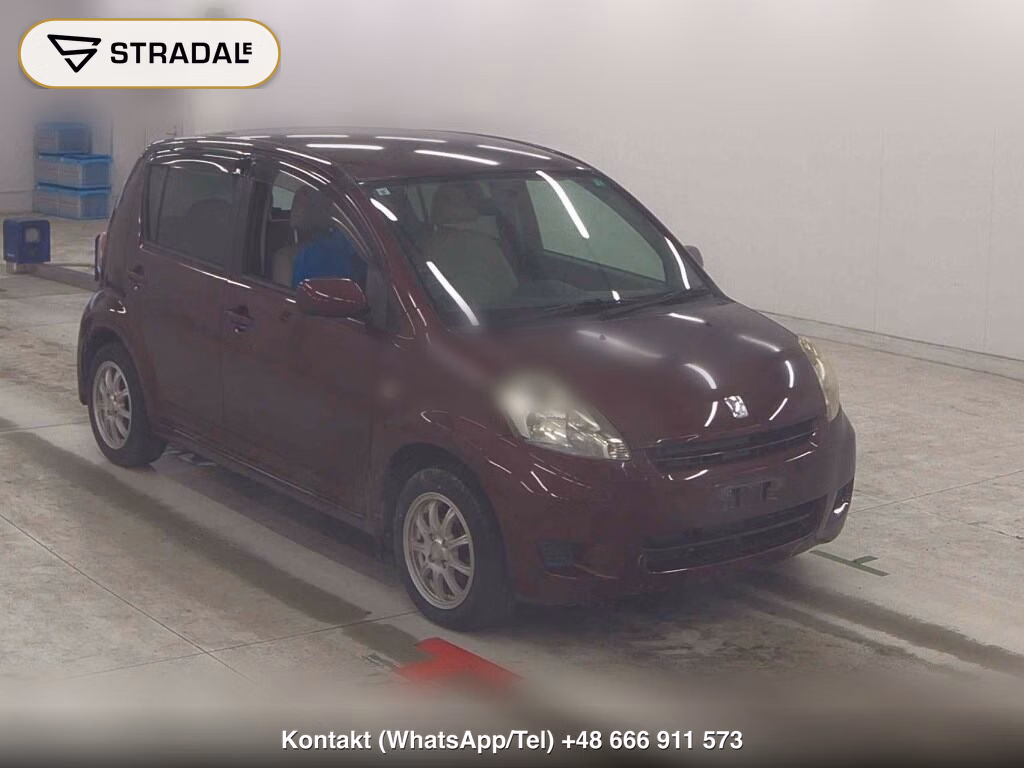 TOYOTA PASSO X 2009, aukcja z Japonii, zdjęcie 1